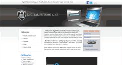 Desktop Screenshot of digitalfuturelive.com