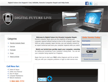 Tablet Screenshot of digitalfuturelive.com